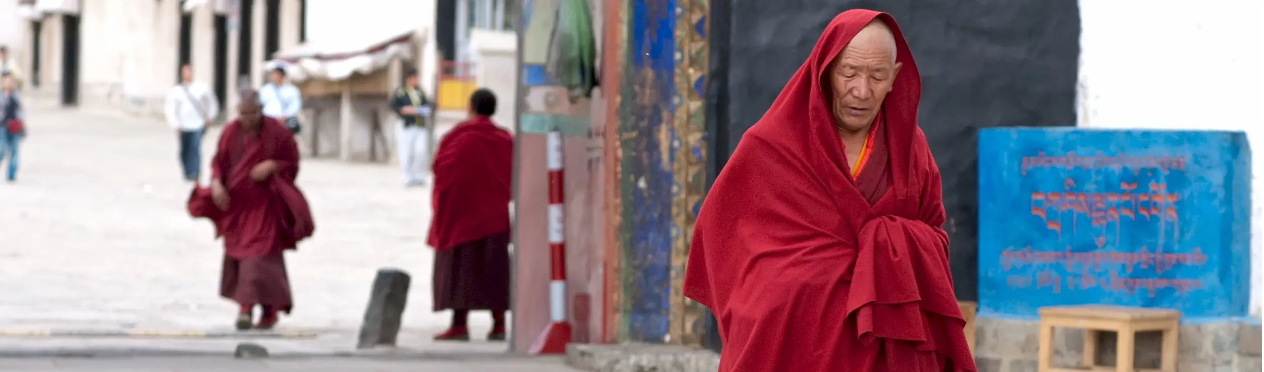 Monk on Street